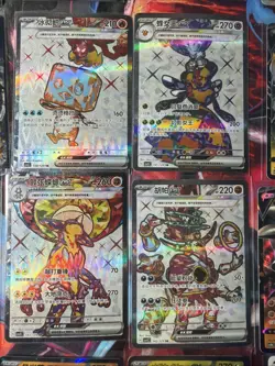 Pokemon 16 Card Lot nm V Max Mega Amazing Ex HOLO Rare Hits Only A70 - Image 2