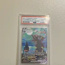 Pokemon Umbreon VMAX Alternate Art Secret Rare Holo PSA 10 Evolving Skies 215/2… - Image 1