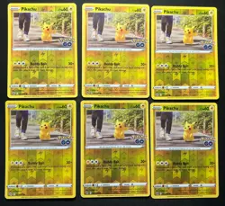 Pokemon TCG- Pikachu 027/078- Reverse Holo Lot Pokemon Go LP - Image 1