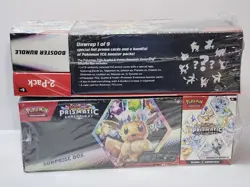 Pokemon TCG Prismatic Evolutions Booster Surprise Box + Booster Bundle Lot 2 - Image 3