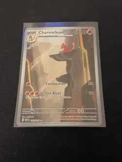 Pokemon Charmeleon Illustration Rare #169/165 SV:151 NM Condition 2023 - Image 3
