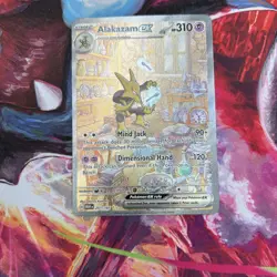 Pokemon TCG Sv: Scarlet & Violet 151 Alakazam ex 201/165 Holo - Image 1
