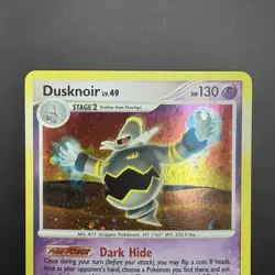 2008 Dusknoir DP33 Pokemon Diamond and Pearl Holo Near Mint - Image 4