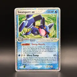2006 Swampert ex 98/100 Pokemon Crystal Guardians Holo Near Mint - Image 1