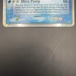 2006 Swampert ex 98/100 Pokemon Crystal Guardians Holo Near Mint - Image 3