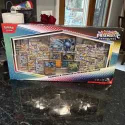 Pokemon TCG Prismatic Evolutions Lucario & Tyranitar ex Collection Box - Image 2
