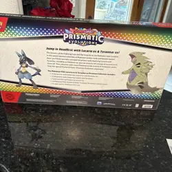 Pokemon TCG Prismatic Evolutions Lucario & Tyranitar ex Collection Box - Image 5