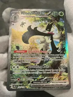 Pokemon TCG Meowscarada ex 256/193 Paldea Evolved Special Illustration Rare NM - Image 4