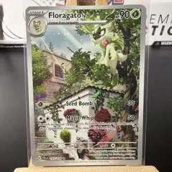 Pokemon TCG: Floragato 197/193 Illustration Rare Holo S&V Paldea Evolved NM - Image 1