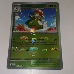 Pokemon Black Bolt Lilligant Master Ball Holo 007/086 English Pack Fresh - Image 1
