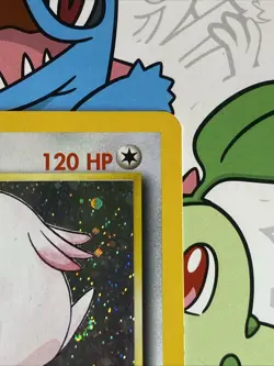 Pokemon TCG Chansey Base Set 2 - 3/130 Unlimited Holo Rare Vintage LP - Image 4
