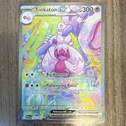 Pokemon Tinkaton ex 262/193 Paldea Evolved Full Art Holo EX - Image 1