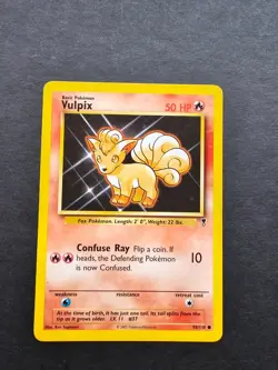 Pokemon Vulpix 98/110 Legendary Collection Vintage LP - Image 1