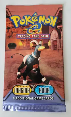 Pokemon EX Team Magma Vs Team Aqua Booster Pack! English! Factory SEALED - Image 1