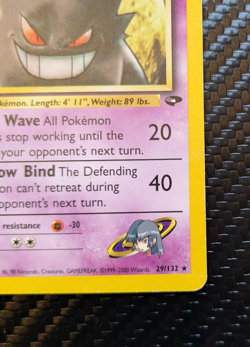 Sabrina's Gengar 29/132 Gym Challenge Regular LP Vintage Rare WOTC Pokemon TCG - Image 4