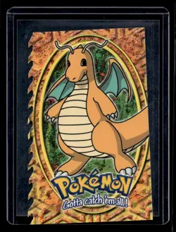 1999 Topps Pokemon the First Movie Dragonite E12 of 12 Die-Cut - Image 1