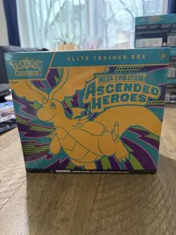 Pokemon TCG Mega Evolution Ascended Heroes Elite Trainer Box ETB Sealed - Image 1