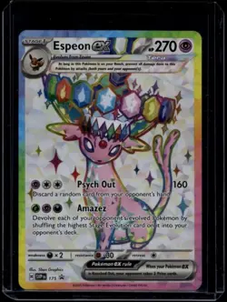 Pokemon TCG Espeon ex 175 Scarlet & Violet Promo NM - Image 1