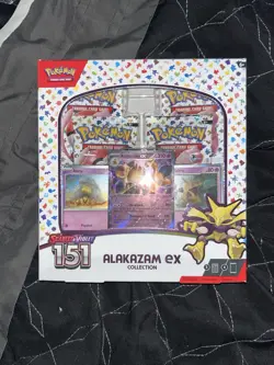 Pokemon TCG: Scarlet & Violet—151 Collection—Alakazam ex SEALED w/ 4 Swirls 🌀 - Image 2