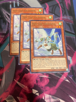 YUGIOH - HOP EAR SQUADRON X3 - RARE - UNLIMITED - NM - CHIM - Image 1