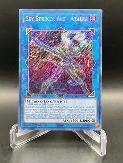 Yugioh! Sky Striker Ace - Azalea BLMR-EN052 Secret Rare 1st Ed NM/M Pack Fresh - Image 1
