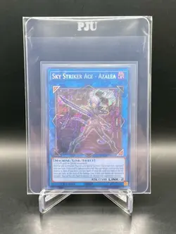 Yugioh! Sky Striker Ace - Azalea BLMR-EN052 Secret Rare 1st Ed NM/M Pack Fresh - Image 4