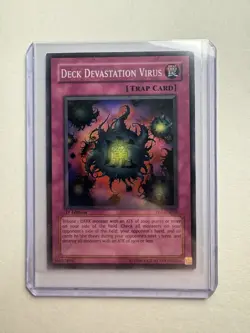 Deck Devastation Virus FET-EN058 1st Edition Super Rare LP Yu-Gi-Oh - Image 2