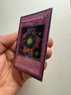 Deck Devastation Virus FET-EN058 1st Edition Super Rare LP Yu-Gi-Oh - Image 3