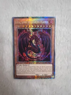Uria, Lord of Searing Flames Alt Art Starlight Rare MZMU-EN000 YUGIOH - Image 1
