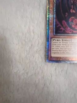 Uria, Lord of Searing Flames Alt Art Starlight Rare MZMU-EN000 YUGIOH - Image 4