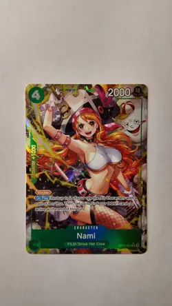 Nami OP14-031 SR* Alt Art Near Mint One Piece Trading Card Game English - Image 1