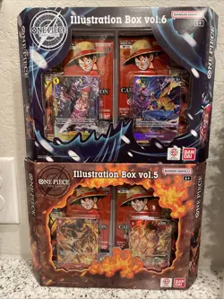 One Piece Illustration Box Vol. 5 and 6 New Sealed - Image 1