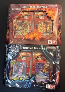 One Piece Illustration Box Vol 5 and Vol 6 Lot IN HAND New - Sealed - SHIPS FAST - Image 1