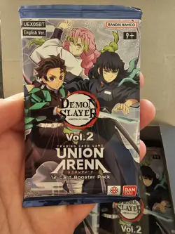 Union Arena English TCG - Demon Slayer Vol. 2 UEX05BT - BOOSTER PACK [12 Cards] - Image 1