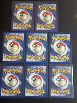 Pokemon 8 Card Base Set Lot Holo Magneton, Zapdos, Poliwrath Vintage WOTC! - Image 2