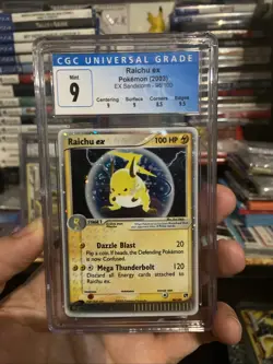 Pokemon EX Sandstorm 2003 Holo Raichu EX Card 98/100 - Image 4