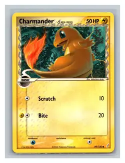 Charmander (Delta Species) #49/100 Crystal Guardians Pokemon Card TCG 2006 - Image 1