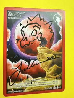 2022 Metazoo Blood Moon Special Terra Card RARE LILLIE SIGNATURE And DOODLE NM! - Image 2