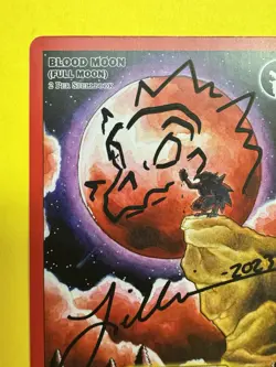 2022 Metazoo Blood Moon Special Terra Card RARE LILLIE SIGNATURE And DOODLE NM! - Image 4