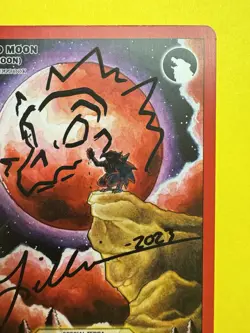 2022 Metazoo Blood Moon Special Terra Card RARE LILLIE SIGNATURE And DOODLE NM! - Image 5