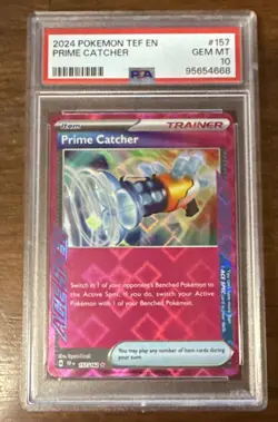 Pokemon Prime Catcher 157/162 Ace Spec Rare Temporal Forces PSA 10 - Image 1