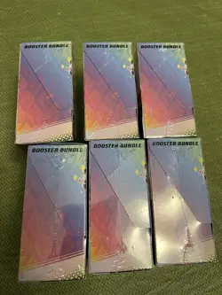 Prismatic Evolutions Pokemon TCG Booster Bundles New Factory Sealed Lot X 6 - Image 2