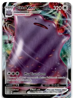 2021 Sword & Shield - Shining Fates Ditto VMAX VMAX/Rare Holo VMAX #51 FOIL / - Image 1