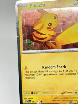 💫 2026 Pokemon Day 30th Anniversary Pikachu 051 Stamped Promo Fart Swirl 💫 - Image 1