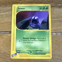 Pokemon TCG Grimer 79/147 Vintage WOTC Aquapolis Non-holo - Image 1