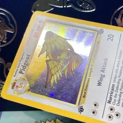 1999 Pokemon TCG Pidgeot Jungle 1st Edition Holo Rare 8/64 LP - Image 5