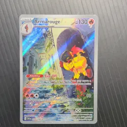 Pokemon TCG Armarouge 203/198 SV01 Scarlet & Violet Illustration Rare Holo 130 … - Image 1