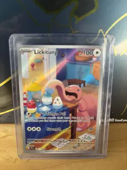 Lickitung 180/162 Sv05: Temporal Forces Holo Pokemon TCG Illustration Rare - NM - Image 1