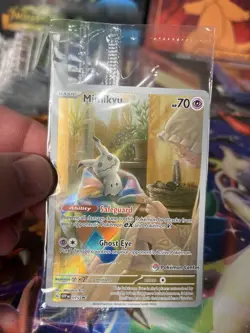 Pokemon Center Exclusive Sealed Mimikyu 075 Black Star Promo - Image 1