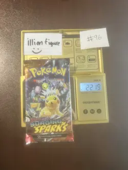 VERY HEAVY! BIG HITUUU22.19g Surging Sparks Pokemon TCG Booster (SEALED) - Image 1